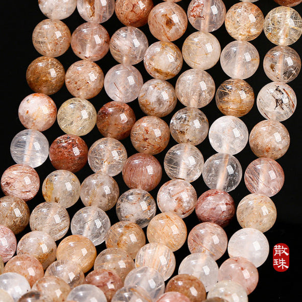 レッドルチルクォーツ 連材 6/8/10/12mm