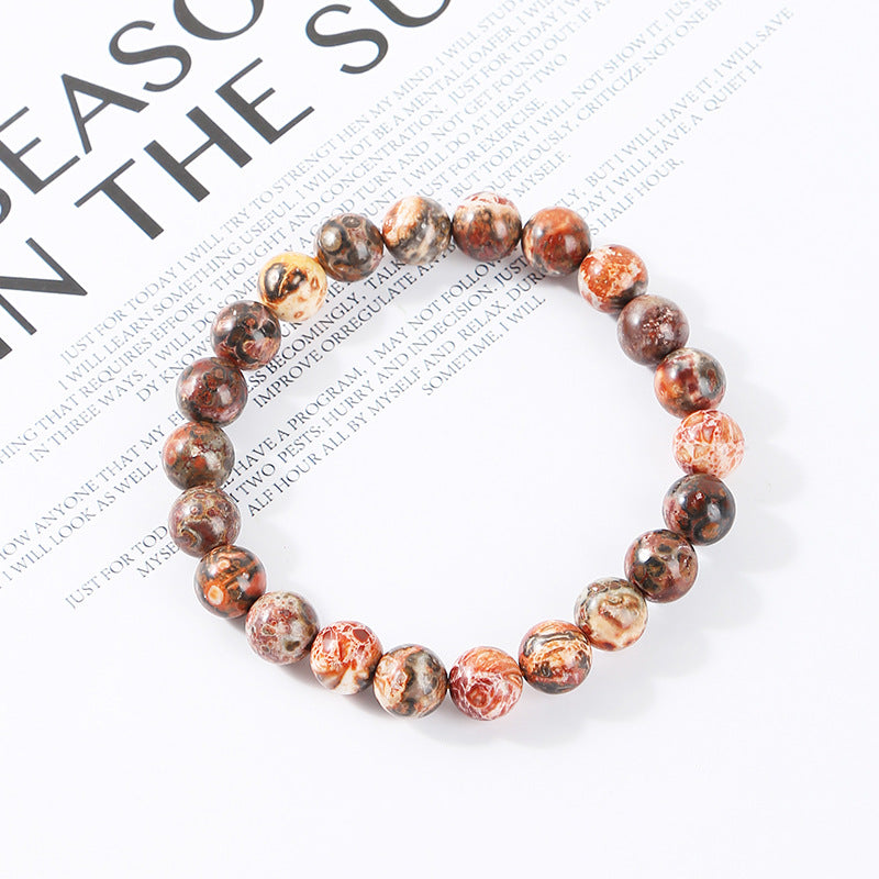 旧鉱山竜宮遺跡石 ブレスレット 7~12mm