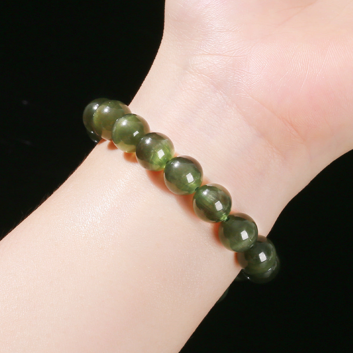 キャッツアイグリーンアパタイト ブレスレット 7/8/9/10mm