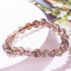 浅井茶クリスタル  ブレスレット 10mm