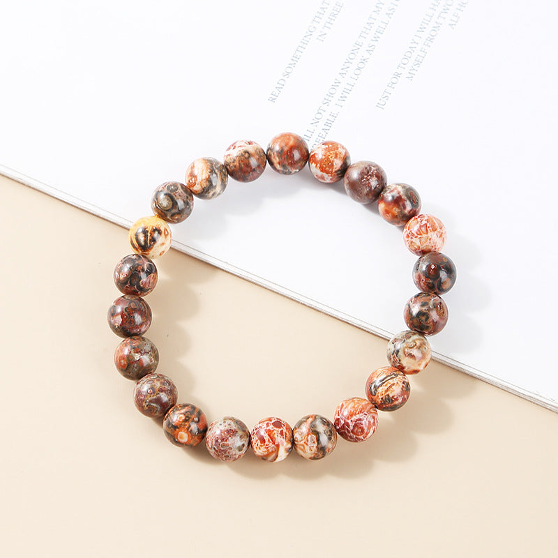 旧鉱山竜宮遺跡石 ブレスレット 7~12mm