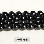 ブラックオニキス 連材 6/8/10/12mm