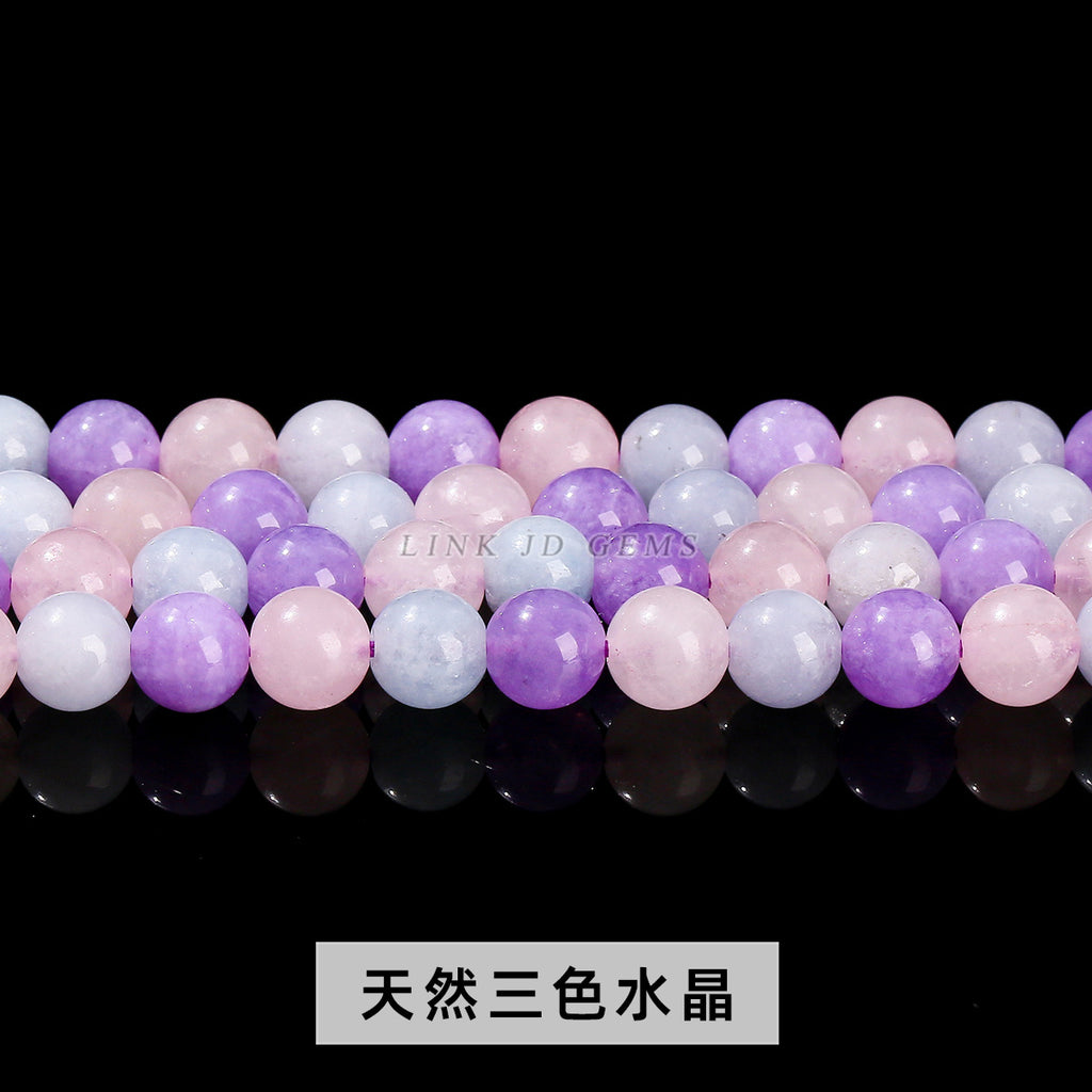 三色クリスタル 連材 6/8/10/12mm
