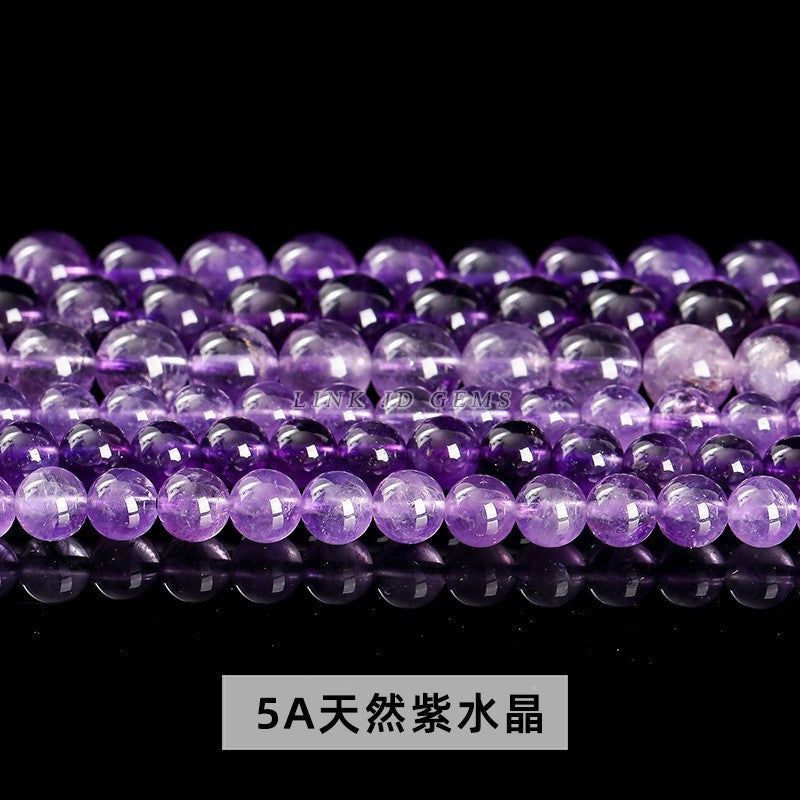 ウルグアイ産アメジスト 連材 6/8/10/12mm