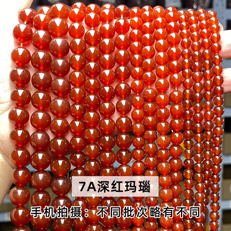 レッドアゲート 連材 6/8/10/12mm