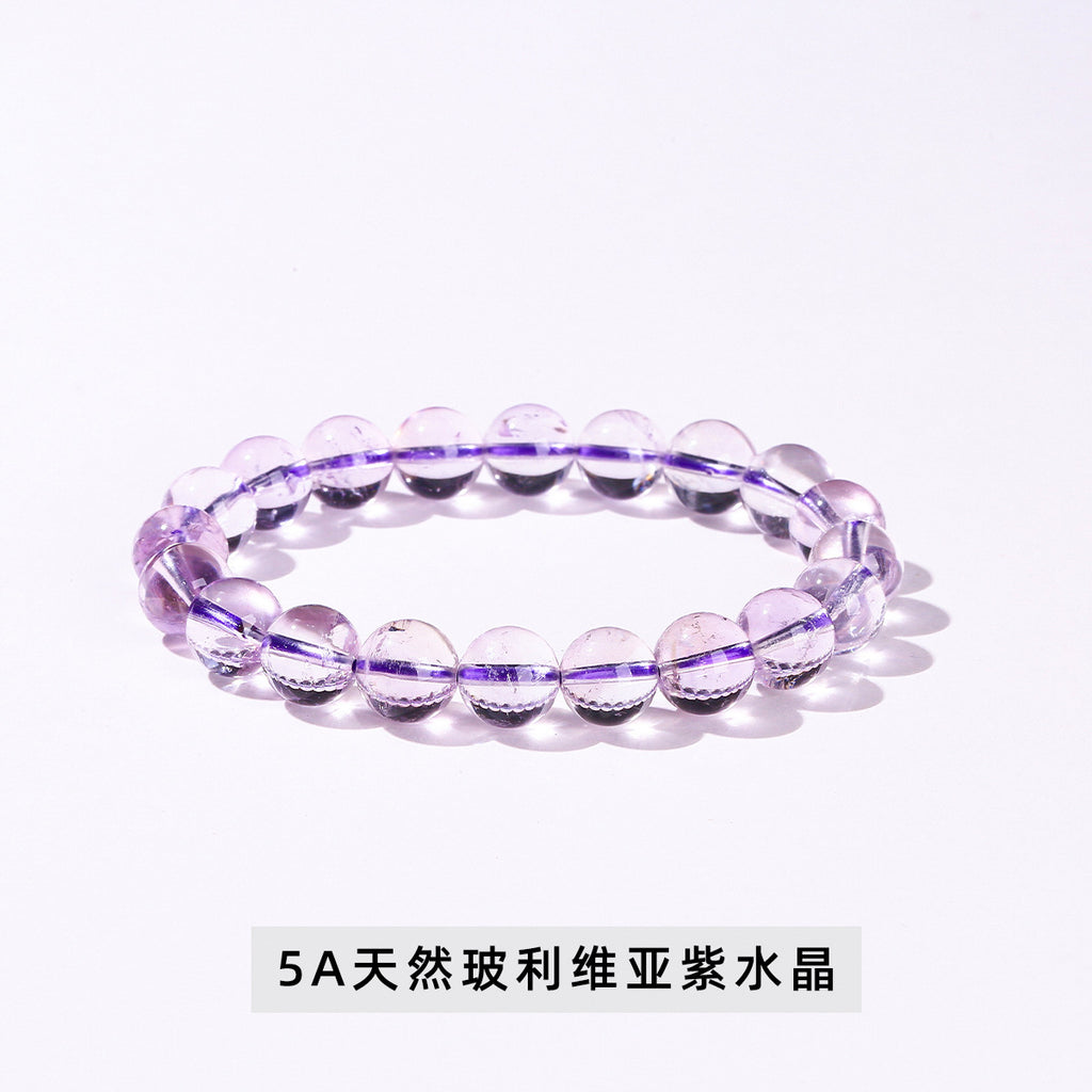 ボリビア産アメジスト  ブレスレット  7~12mm