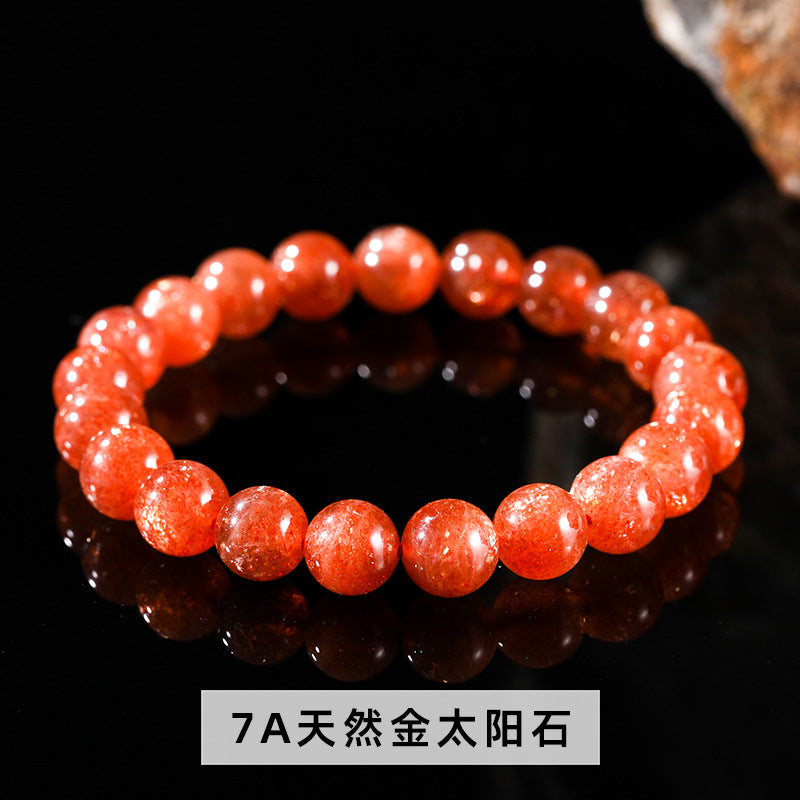 ゴールデンサンストーン ブレスレット 7~10mm