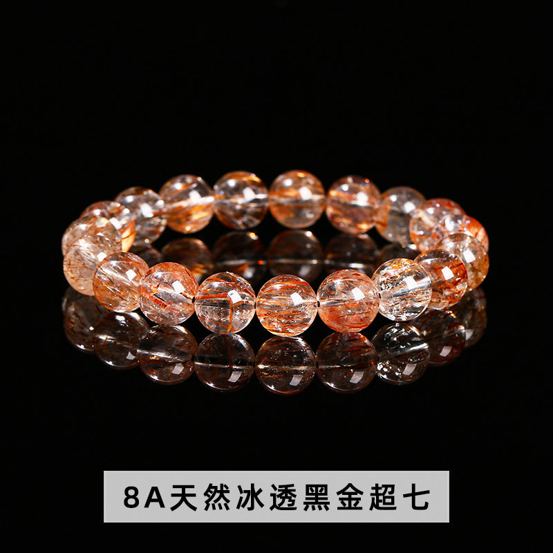 ブラックゴールドスーパーセブン ブレスレット 7~12mm
