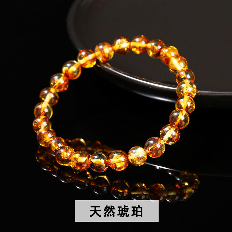 アンバー   ブレスレット 8/10mm