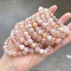 桜瑪瑙  ブレスレット 8mm