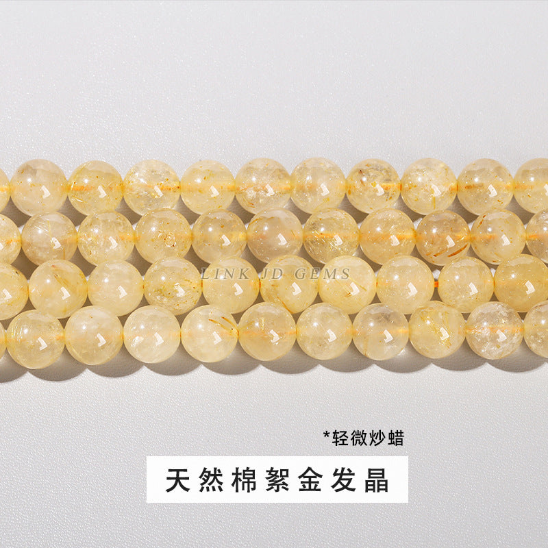 ルチルクォーツ 連材 6/8/10/12mm